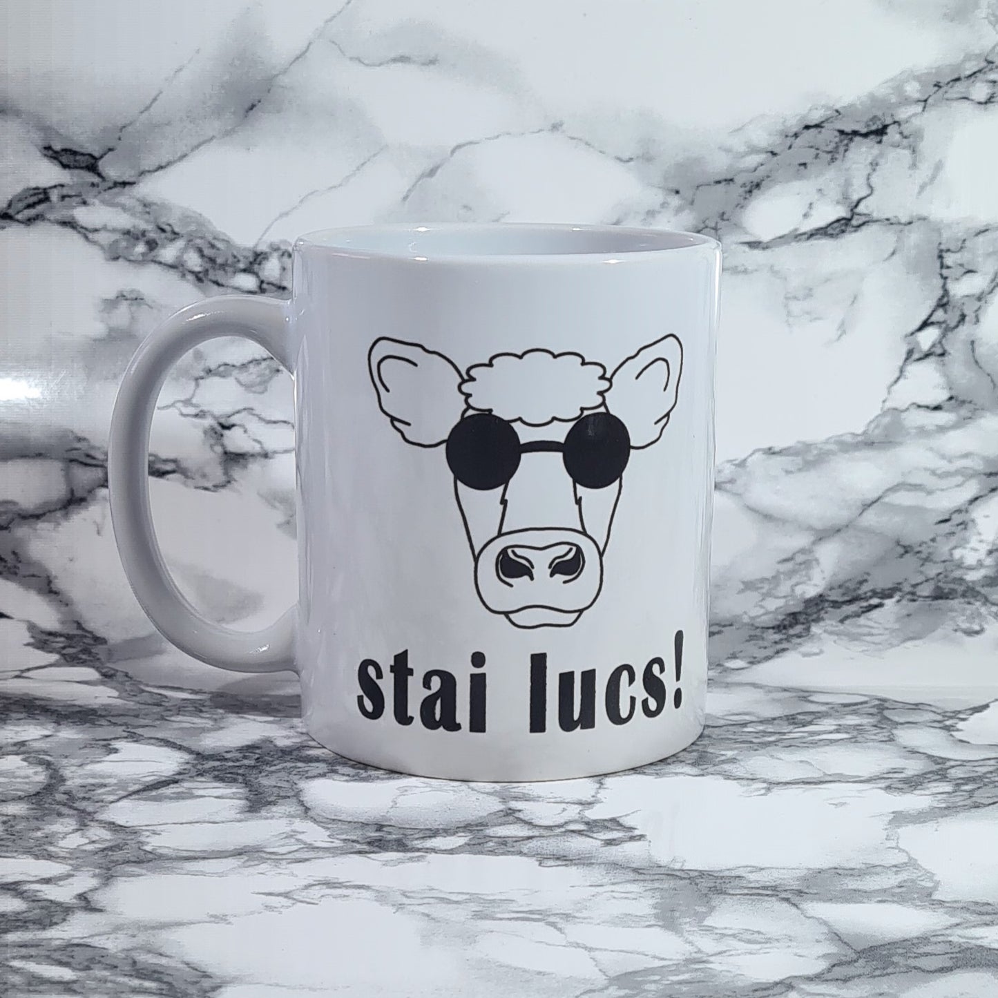 Tasse - Vacca stai lucs!
