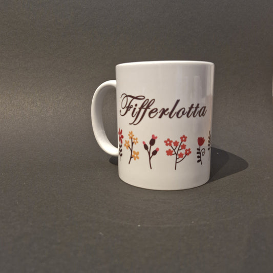 Tasse -  Fifferlotta Blumen