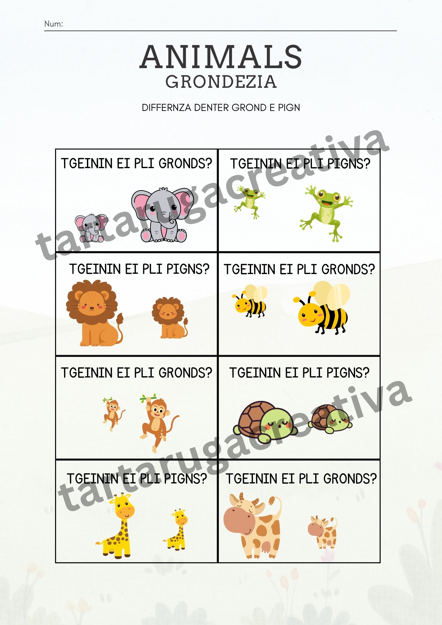 emprender cun animals