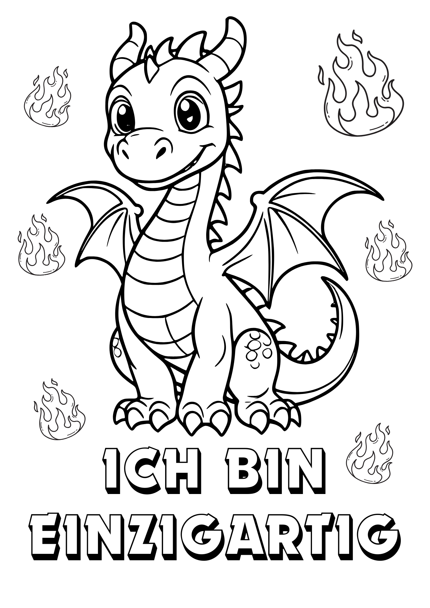 Affirmationen zum ausmalen für kinder