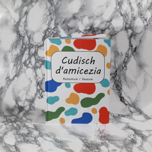 Cudisch d'amicezia colur Romontsch/Deutsch