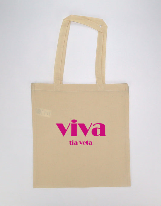 Baumwolltasche - viva tia veta
